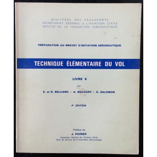 1. Préparation au brevet d'initiation aéronautique - Technique élémentaire du vol Livre II