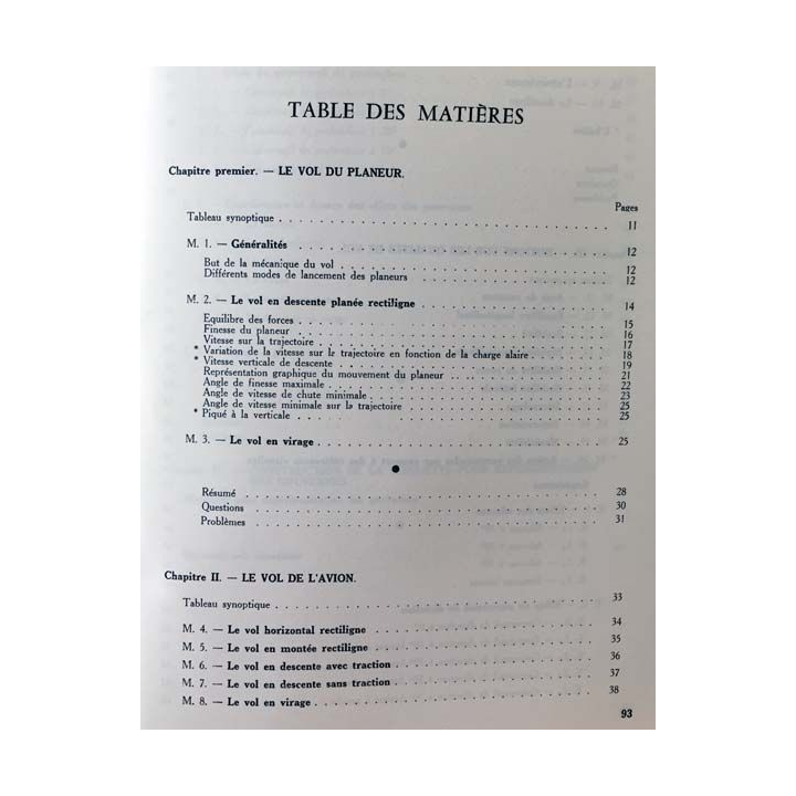 1. Préparation au brevet d'initiation aéronautique - Technique élémentaire du vol Livre II