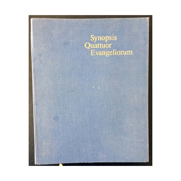 1. Synopsis Quattuor Evangeliorum Locis parallelis evangeliorum apocryphorum et patrum adhibitis edidit Kurt Aland