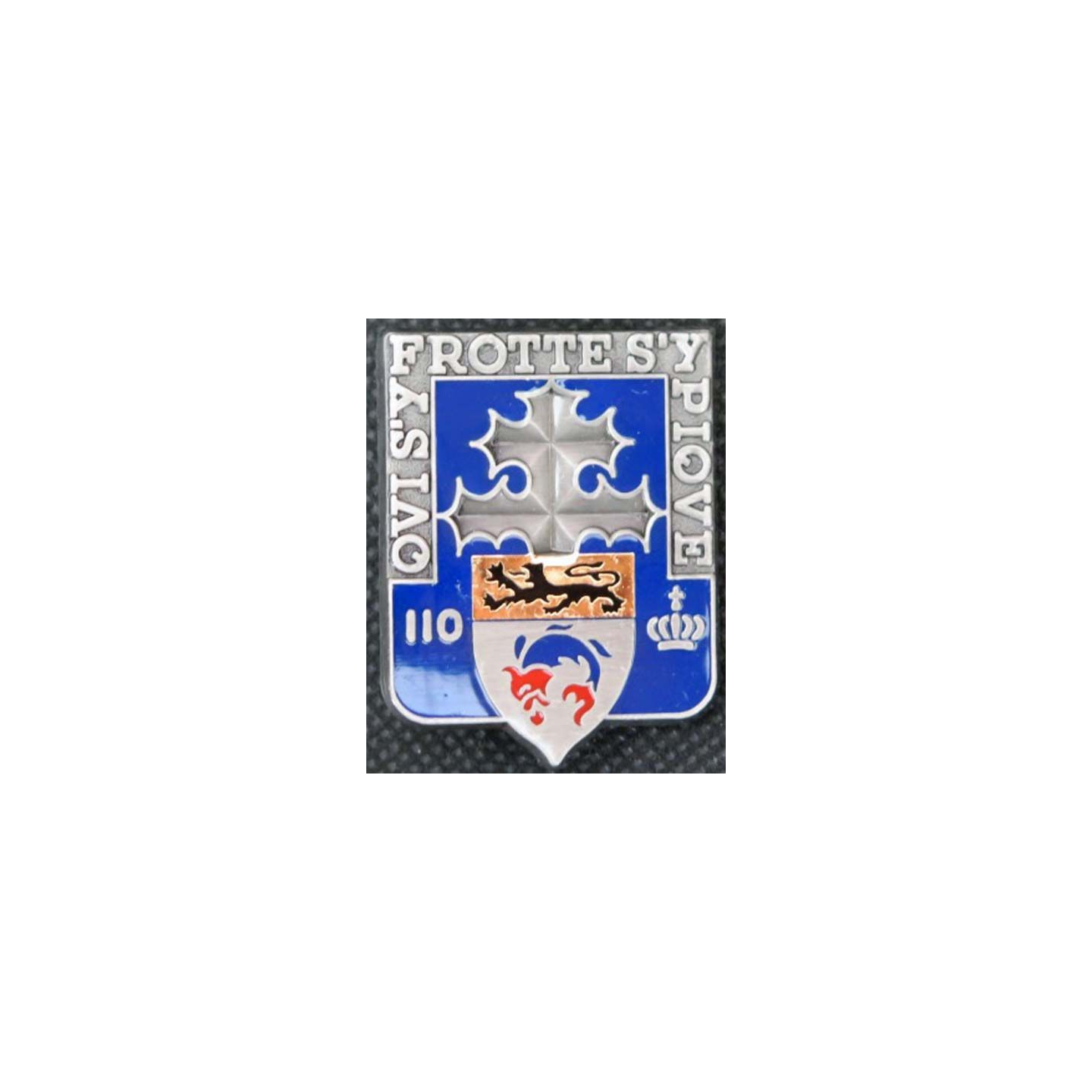 Insigne/pucelle 23 e rgt d'infanterie Fontenoy 1656 Arthus Bertrand