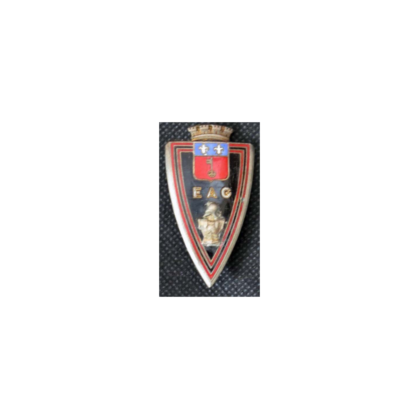 INSIGNE BADGE EAG ECOLE d'APPLICATION DU GÉNIE ORIGINAL H250 DRAGO