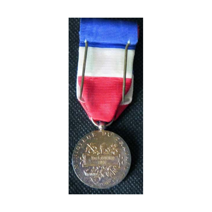 FRANCE : médaille du travail du mi