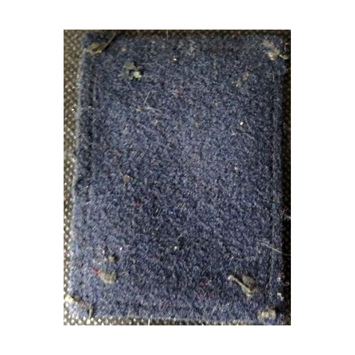 8° DI :  insigne tissu de la 8° divission d'infanterie avec chiffre 8° D bien usé