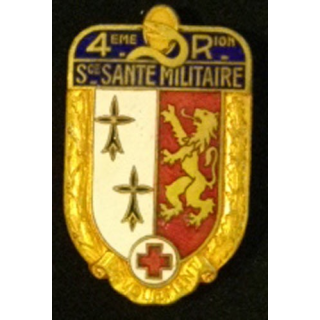 SERVICE DE SANTÉ 4° RÉGION MILITAIRE