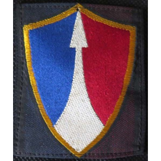 2° CA : insigne tissu du 2° Corps d'armée sans chiffre