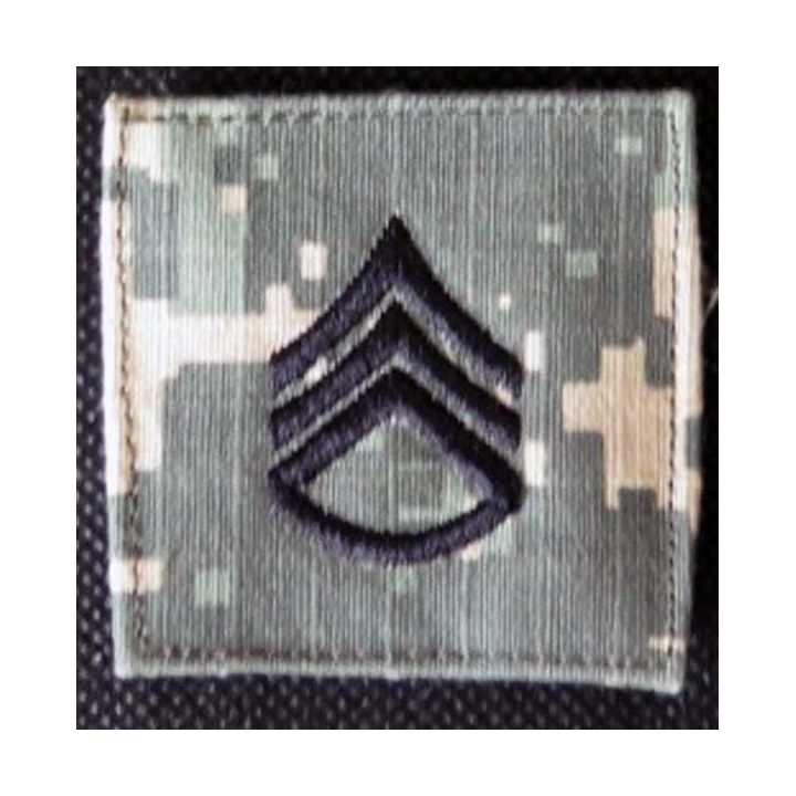 USA : galon de combat de sergent américain US Army sur scratch