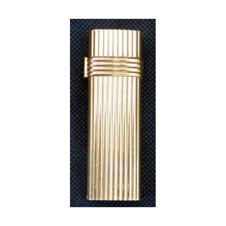 BRIQUET : briquet de Christian Dior rechargeable et plaqué or