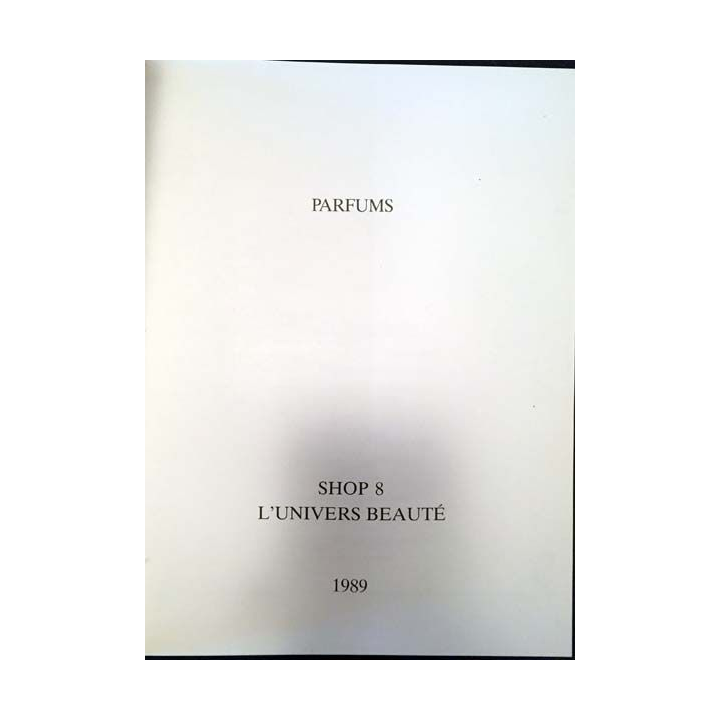 1. Parfums Shop 8 L'univers beauté 1989