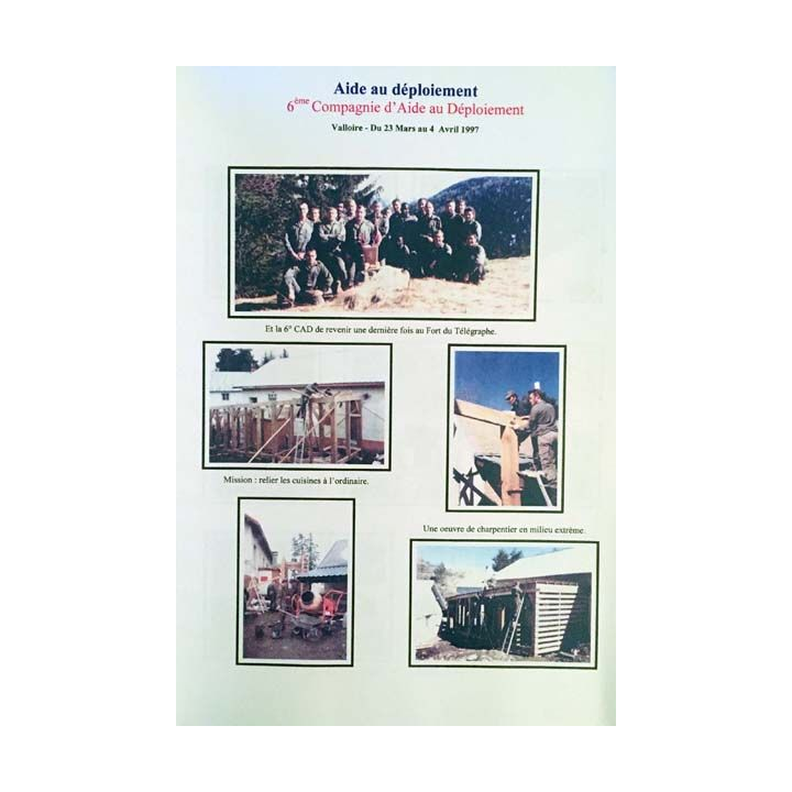 1. 71° régiment du génie du 1er avril au 30 juin 1997
