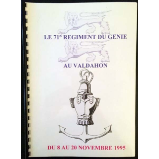 1. Le 71° régiment du génie au Valdahon du 8 au 20 novembre 1995