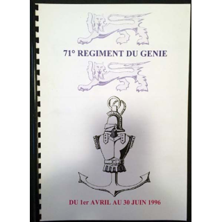 1. Le 71° régiment du génie au Valdahon du 8 au 20 novembre 1995