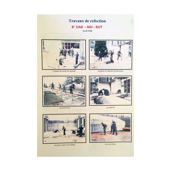 1. Le 71° régiment du génie au Valdahon du 8 au 20 novembre 1995