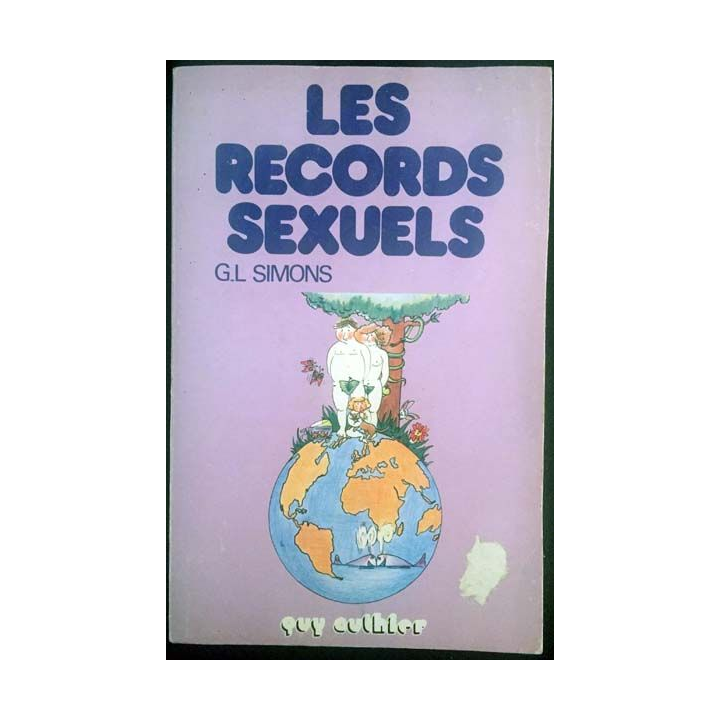 1. Les records sexuels de G.L. Simons aux éditions Guy Authier