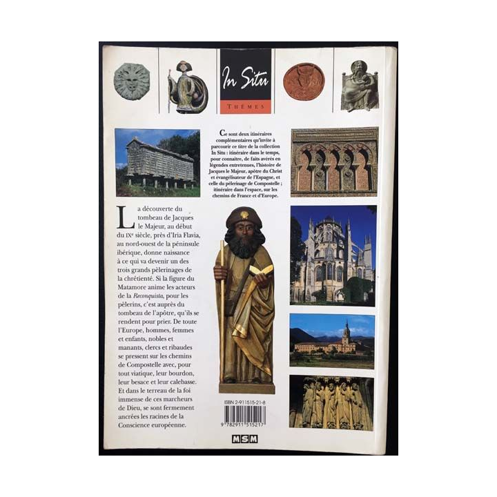 1. Les chemins de Saint-Jacques de compostelle aux éditions MSN