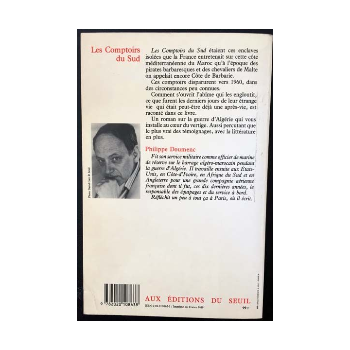 1. Les comptoirs du sud de Philippe Doumenc aux éditions du Seuil