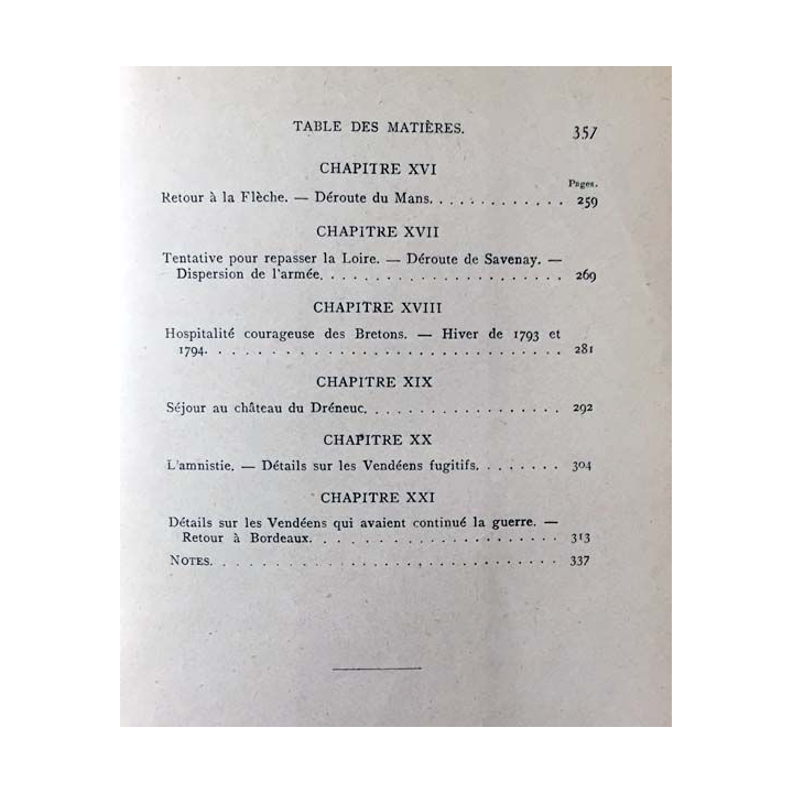 1. Mémoire de la marquise de la Rochejaquelein sur la guerre de Vendée de Maurice Vitrac et Arnould Galopin