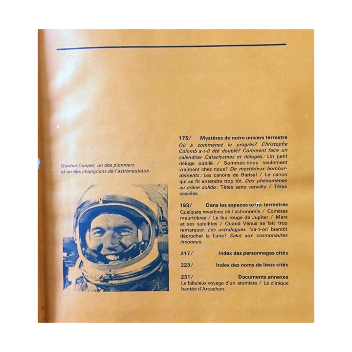 1. Les faits maudits de George Langelaan aux éditions encyclopédie planète