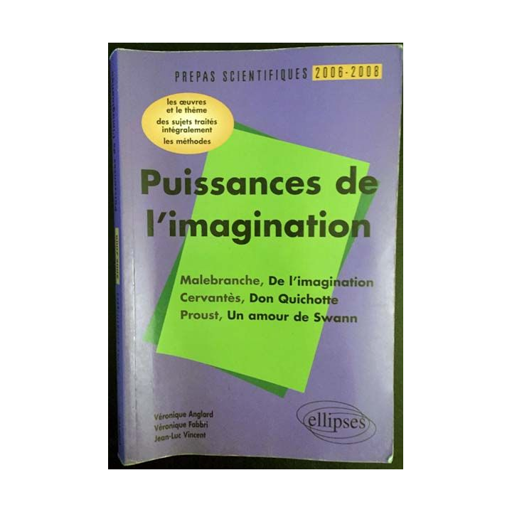 1. Puissance de l'imagination, Malebranche, de l'imagination cervantès, Don Quichotte, Proust, Un amour de Swann
