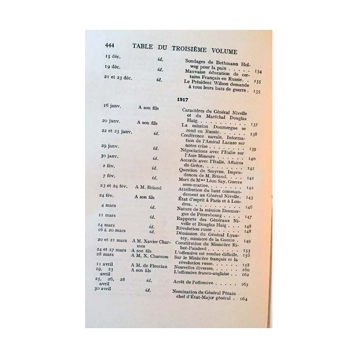 1. Correspondance 1870-1924 Tome III Les guerres Balkaniques, la grande guerre, l'organisation de la paix