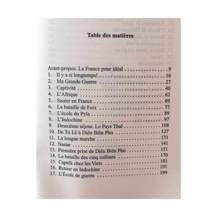 1. Ma vie pour la France du Général Bigeard aux éditions du Rocher