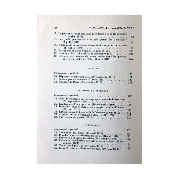 1. Napoléon au conseil d'État de Jean Bourdon aux éditions Berger-Levrault