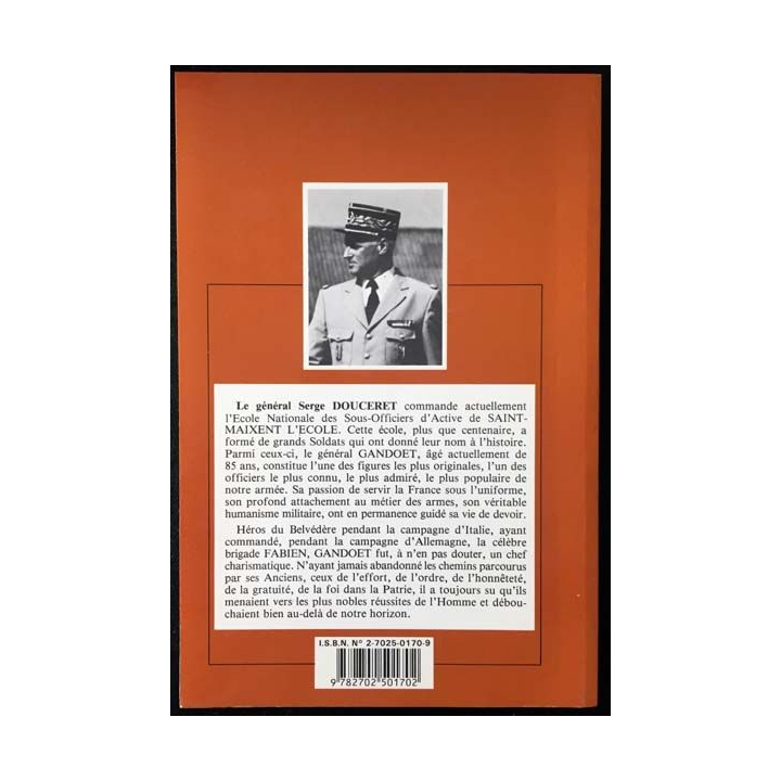 1. Paul Gandoet général de Serge Douceret aux éditions Lavauzelle