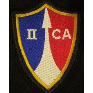 2°CA : 2°CORPS DARMÉE AVEC CHIFFRE (TISSU)