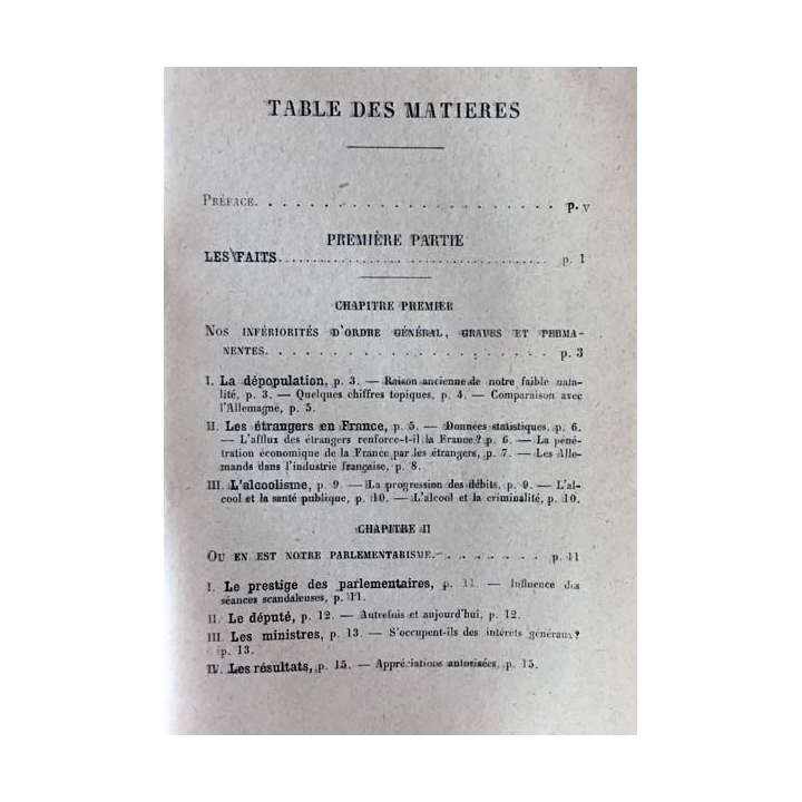 1. La crise française 1912 explique 1925 de André Chéradame aux éditions imprimerie de Vaugirard 1925