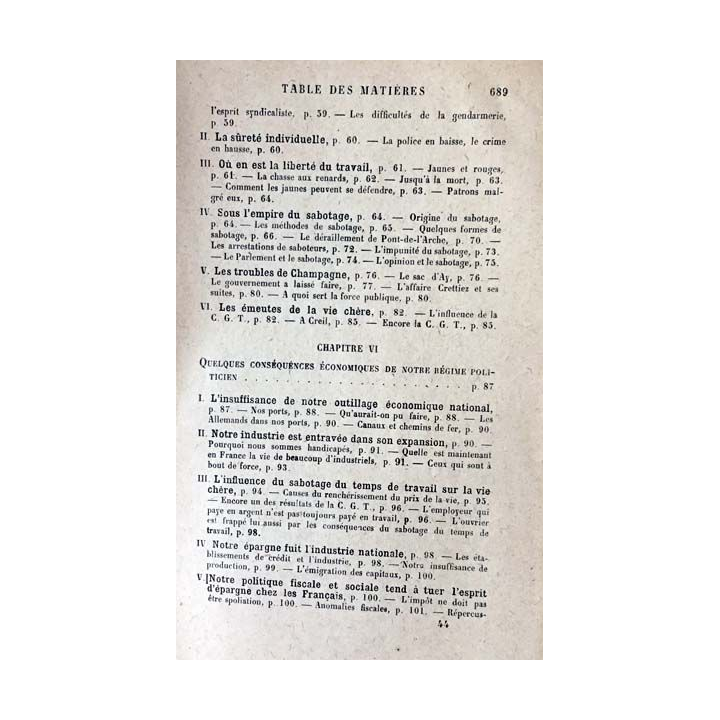 1. La crise française 1912 explique 1925 de André Chéradame aux éditions imprimerie de Vaugirard 1925