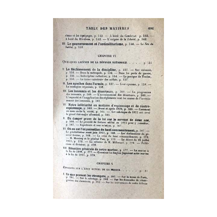 1. La crise française 1912 explique 1925 de André Chéradame aux éditions imprimerie de Vaugirard 1925