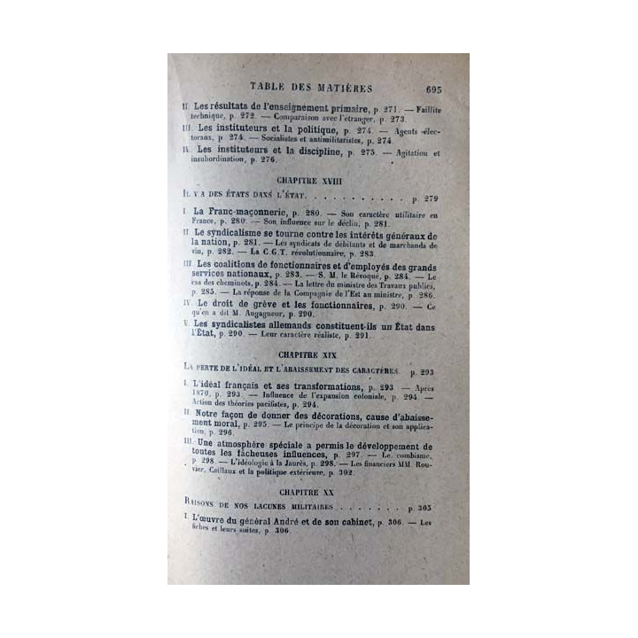 1. La crise française 1912 explique 1925 de André Chéradame aux éditions imprimerie de Vaugirard 1925