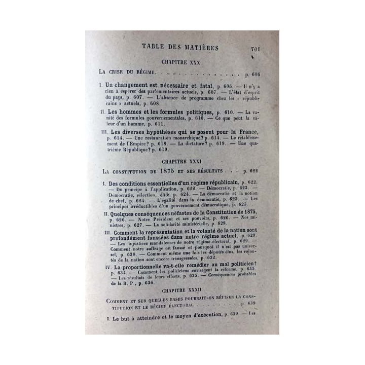 1. La crise française 1912 explique 1925 de André Chéradame aux éditions imprimerie de Vaugirard 1925