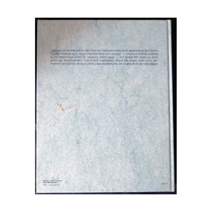 Les bons plats de la Mer de Jacques Le Divellec aux Editions France Loisirs (C 61)