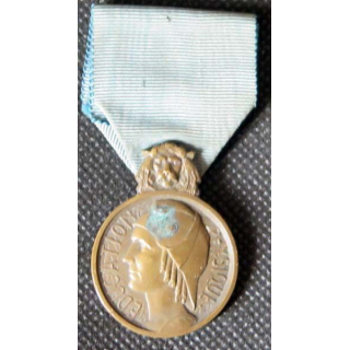 FRANCE : médaille de l'éducation physique en bronze