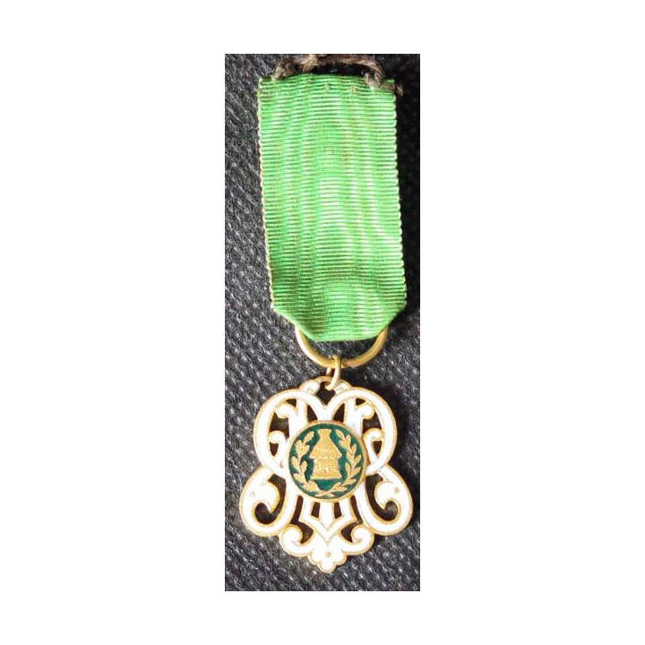 médaille des sapeurs pompiers du ministère de l'Intérieur en argent