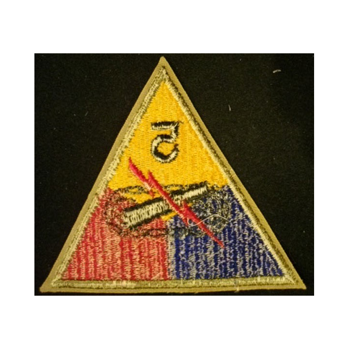 5° Armored division US army patch