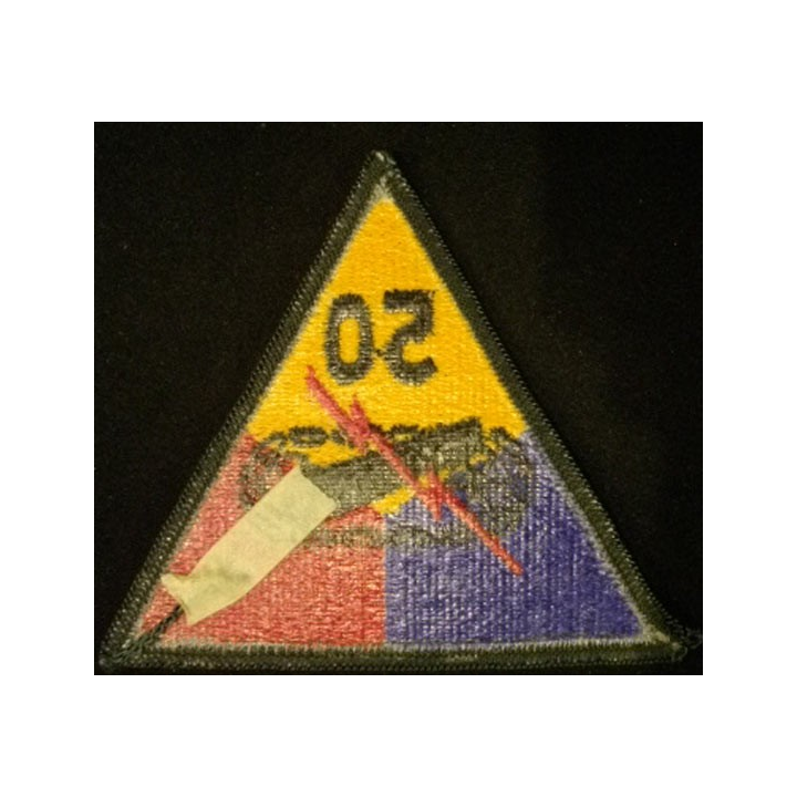 50° Armored division US army patch