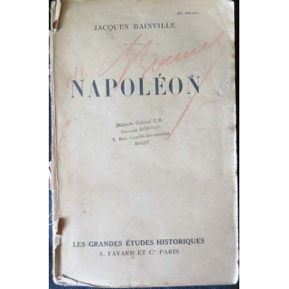 Livre Napoléon de Jacques Bainville