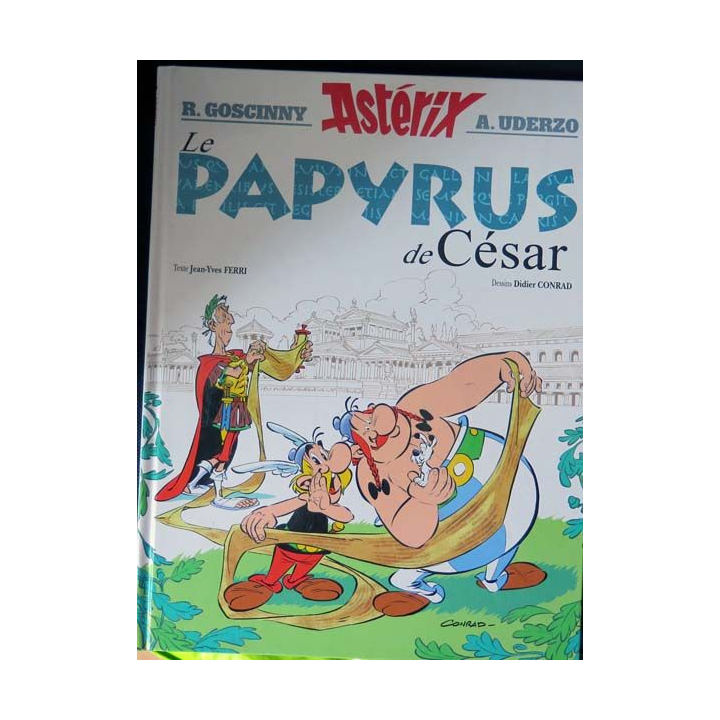 BD : Asterix Le Payrus de César (C61)
