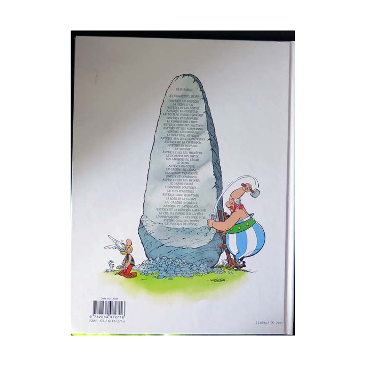 BD : Asterix Le Payrus de César (C61)