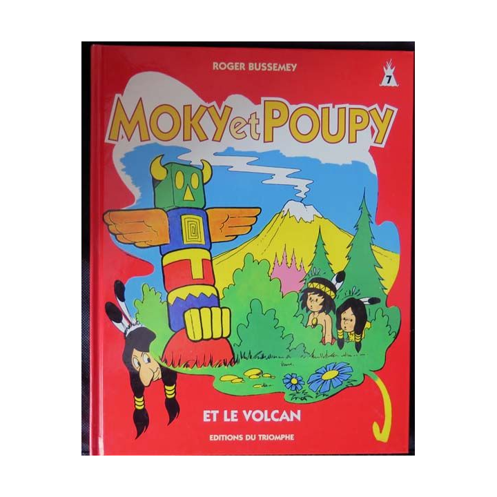 BD : Moky et Poupy et le Volcan aux Editions du triomphe (C61)