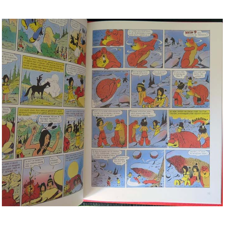BD : Moky et Poupy et le Volcan aux Editions du triomphe (C61)