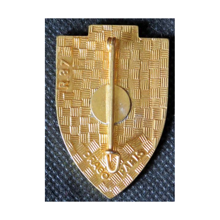 126° RI : insigne métallique du 