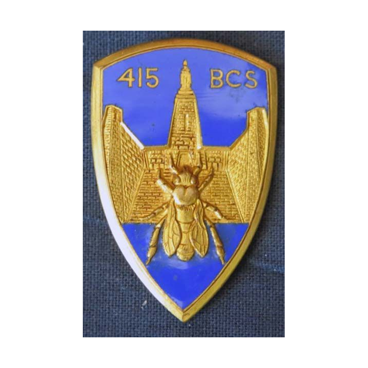 415° bataillon de commandement et des services BCS A. B Paris