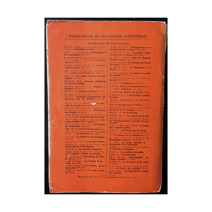 1. L'évolution de l'esprit européen de L. Dumont-Wilden aux éditions Flammarion