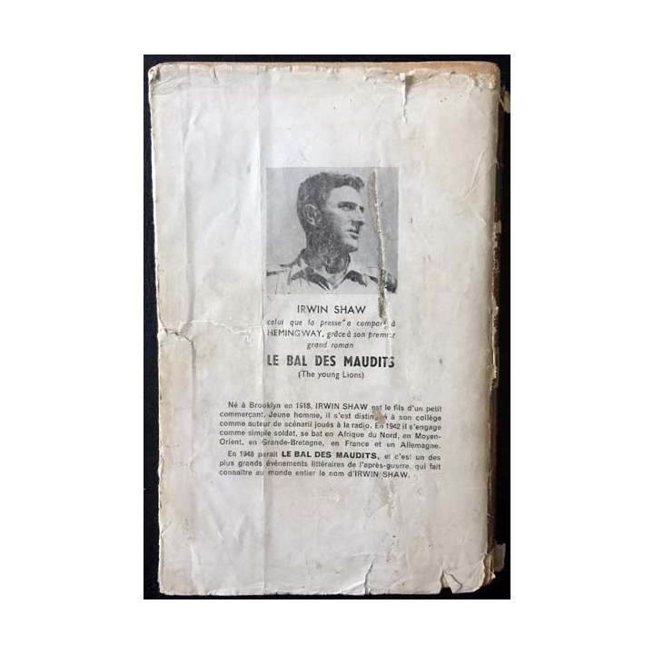 1. Le bal des maudits de Irwin Shaw aux éditions Presses de la cité 1949