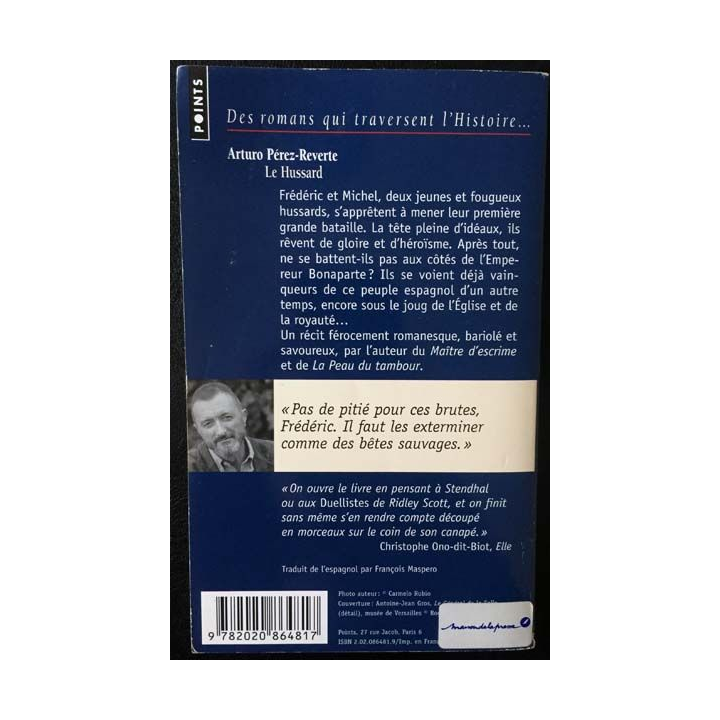 1. Le Hussard de Arturo Pérez-Reverte aux éditions du Seuil