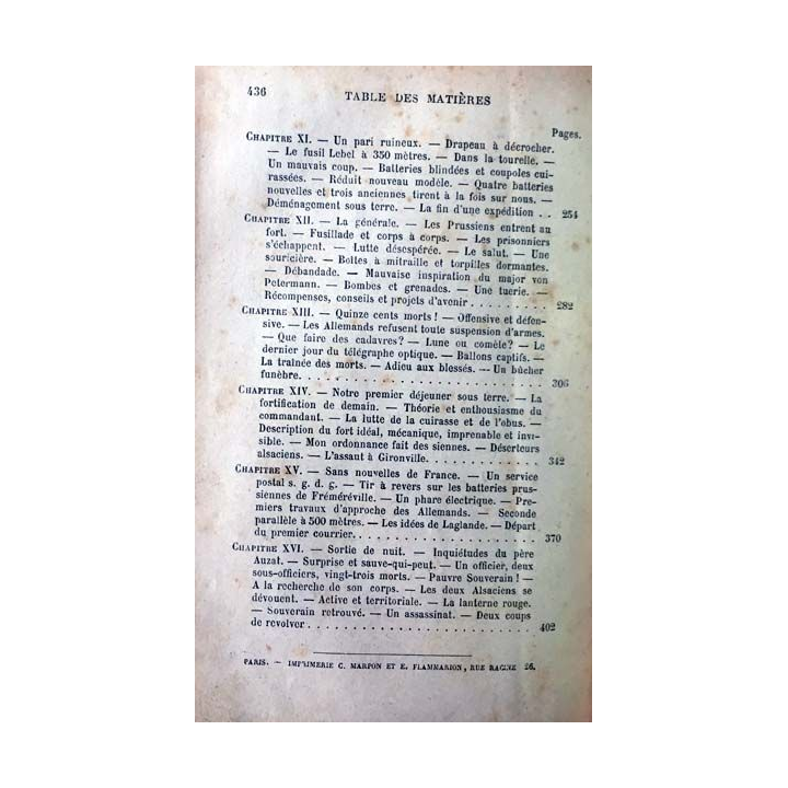 1. La guerre de forteresse Tome premier par le capitaine Danrit aux éditions Ernest Flammarion
