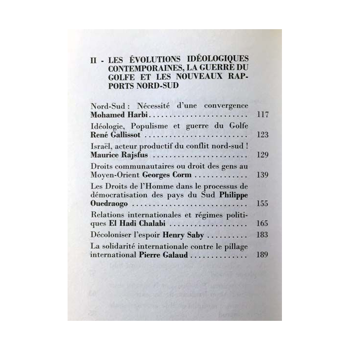 1. Nouvel ordre international (Nord-Sud / Est-Ouest) de Claude Karnoouh aux éditions Arcantère