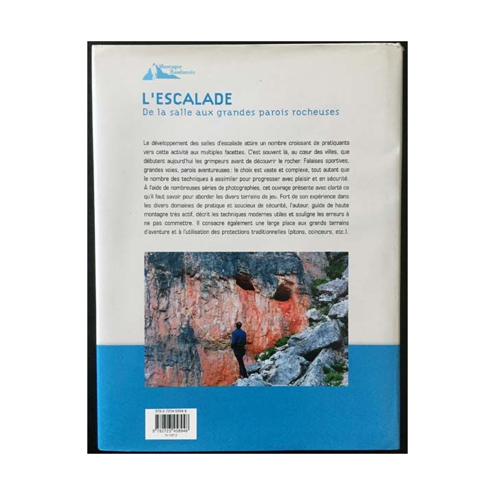 1. L'escalade - De la salle aux grandes parois rocheuses de Philippe Brass aux éditions Glénat
